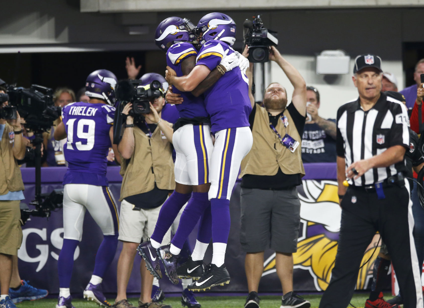 Stefon Diggs, Sam Bradford